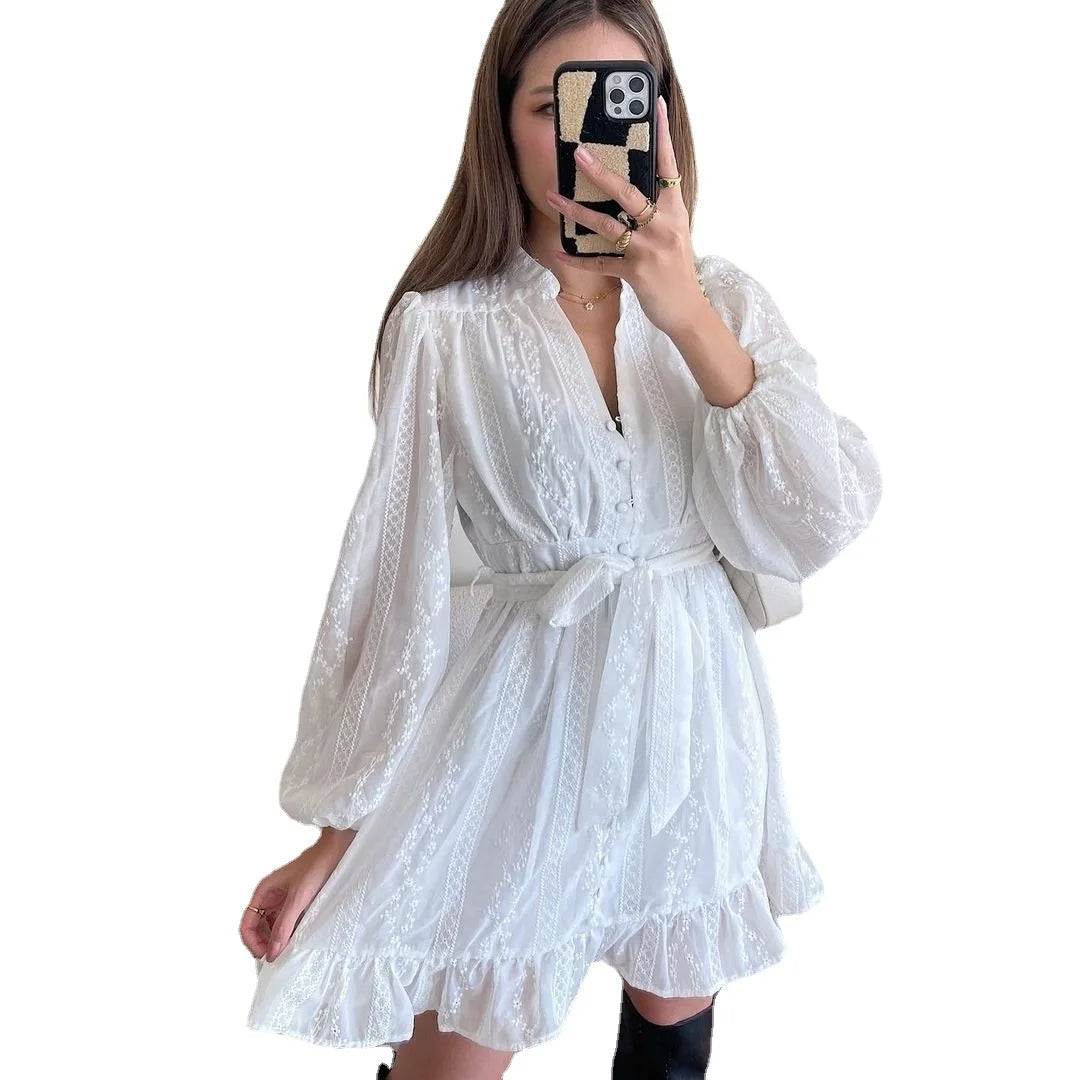 Heidi-Mode | Weiße Chic und Bohème Kleid