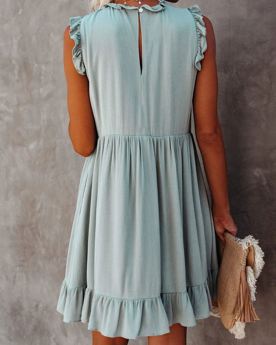 Heidi-Mode | Boho Hippie Kleid Blau