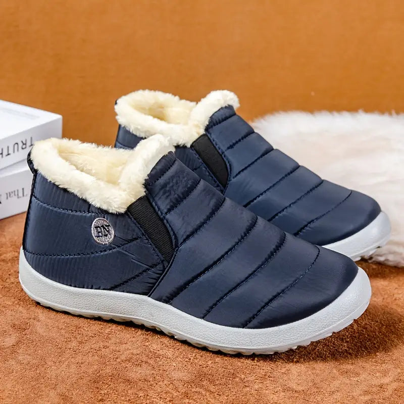 Heidi-Mode | Damen Winterwarme Pelz Schneestiefel