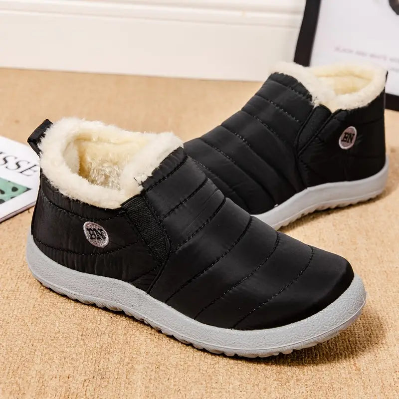 Heidi-Mode | Damen Winterwarme Pelz Schneestiefel