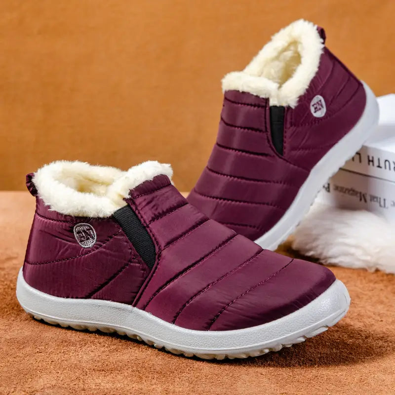 Heidi-Mode | Damen Winterwarme Pelz Schneestiefel