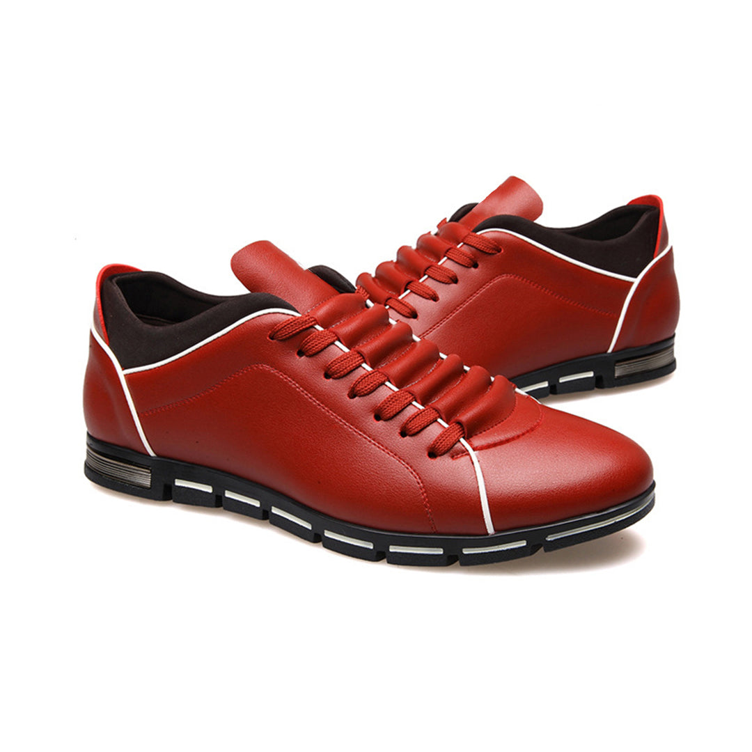 Leder-Sneaker