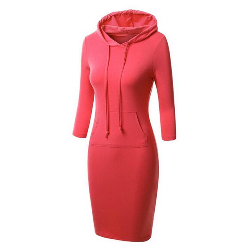 Heidi-Mode | Sportliches Hoodie-Kleid mit Kordelzug