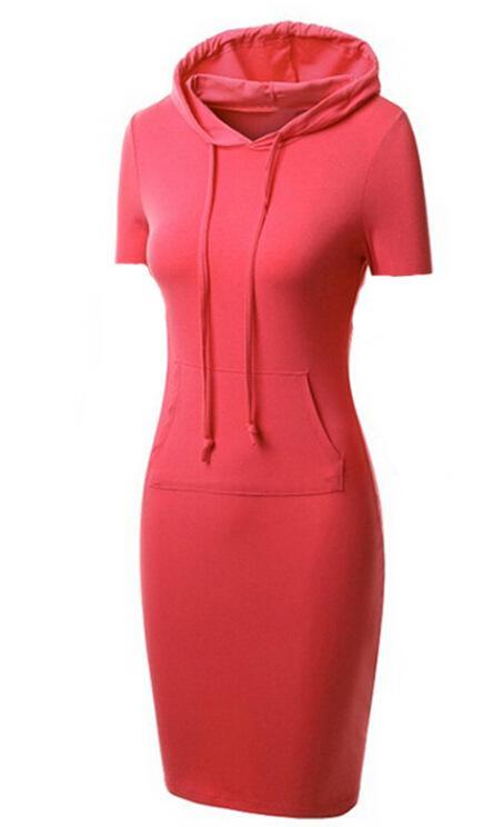 Heidi-Mode | Sportliches Hoodie-Kleid mit Kordelzug