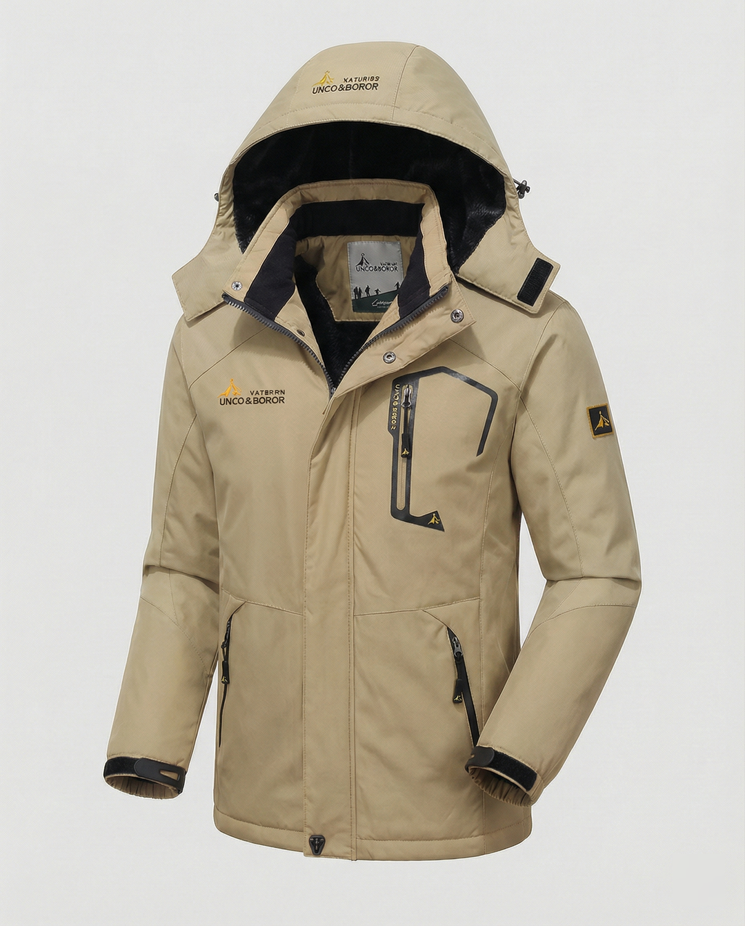 Wind-und-wasserdichte Jacke