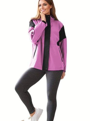 Heidi-Mode | Winddicht Jacke Lässiger Zeitloser Stil Ideal für Outdoor-Aktivitäten