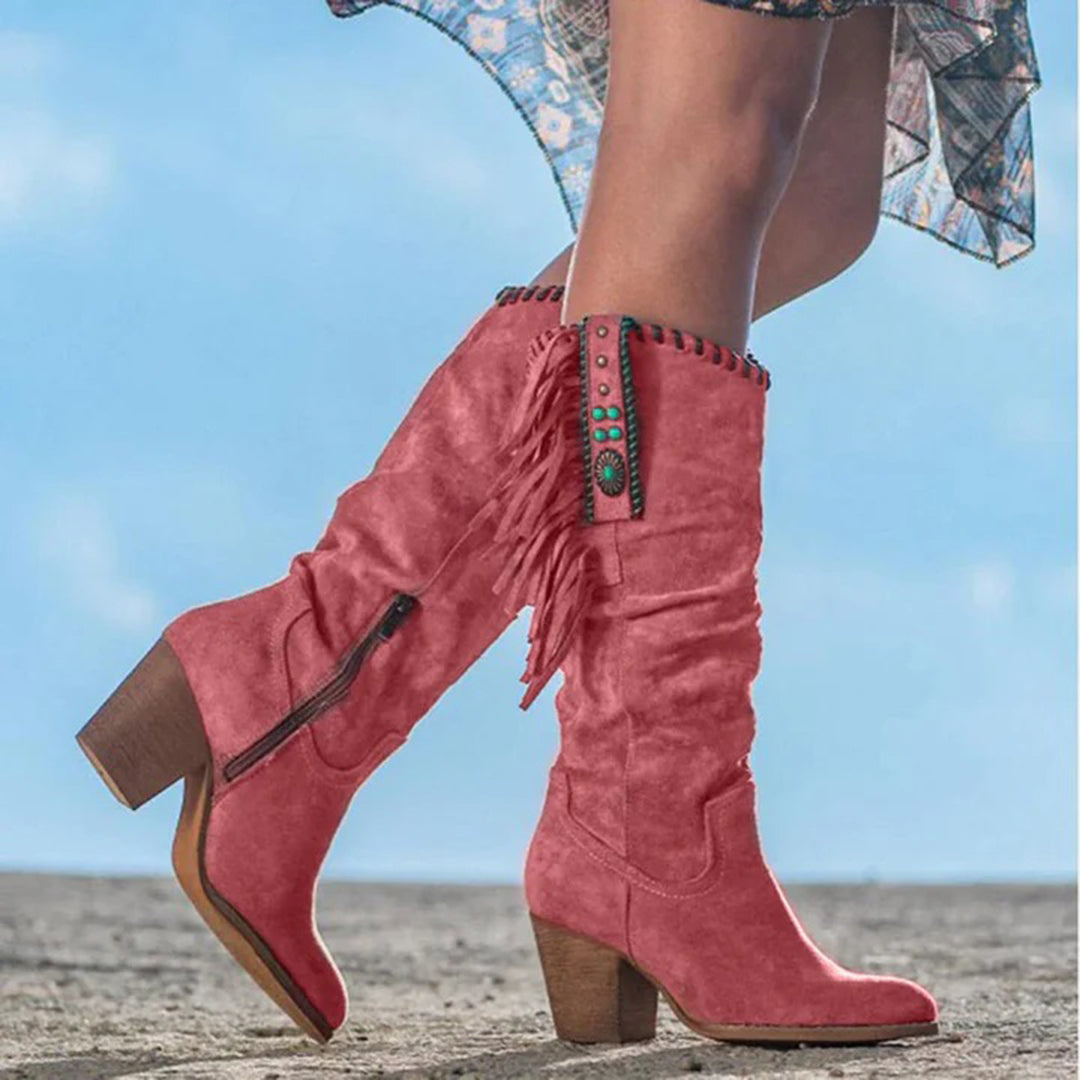 Heidi-Mode - Westernstiefeletten