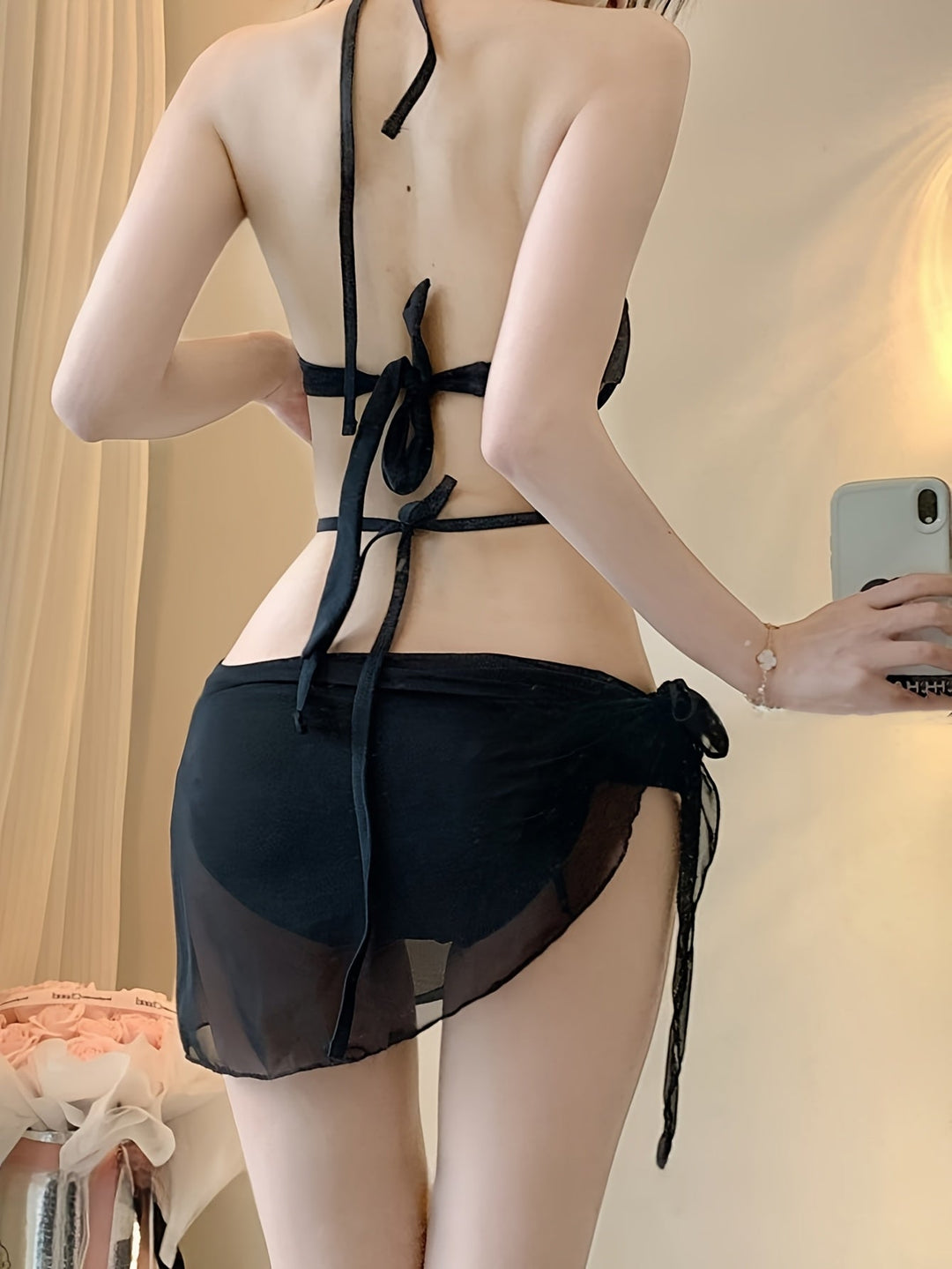 Heidi-Mode | Bikini Satz mit Glitzernden Details und Sexy Schnitt