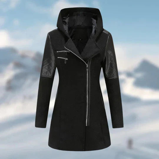 Heidi-Mode | Manteau D'Hiver Long Pour Femmes Avec Capuche