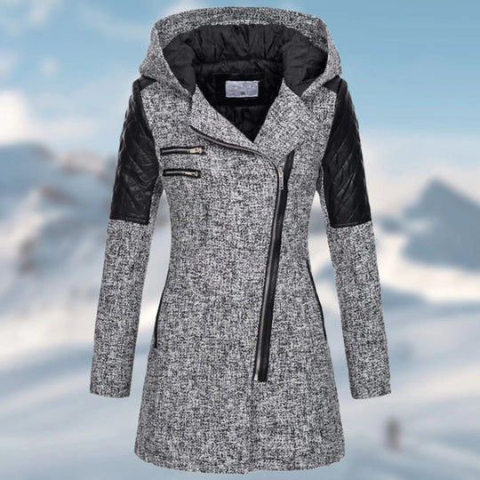 Heidi-Mode | Manteau D'Hiver Long Pour Femmes Avec Capuche