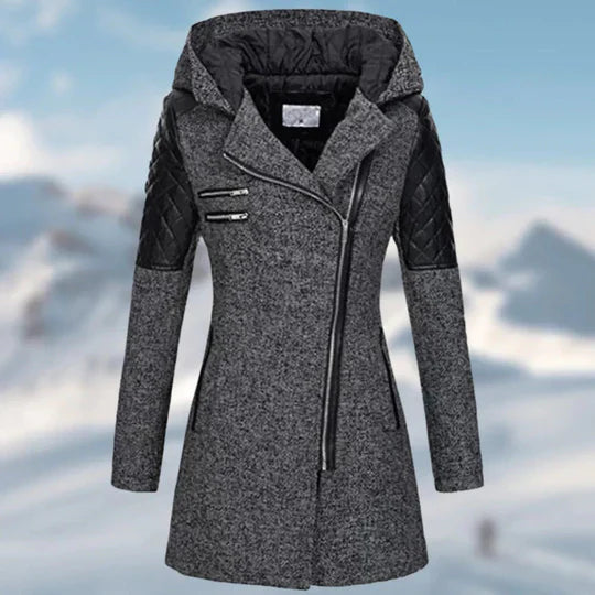 Heidi-Mode | Manteau D'Hiver Long Pour Femmes Avec Capuche