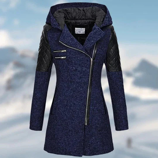Heidi-Mode | Manteau D'Hiver Long Pour Femmes Avec Capuche