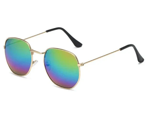 Heidi-Mode | Metallrahmen Sonnenbrille für Damen Modern & Minimal