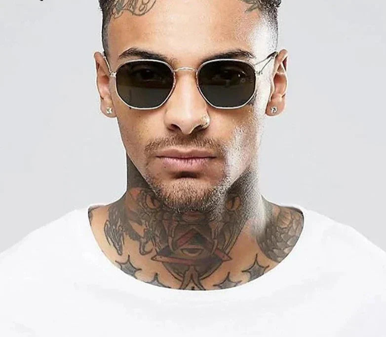 Heidi-Mode | Metallrahmen Sonnenbrille für Damen Modern & Minimal