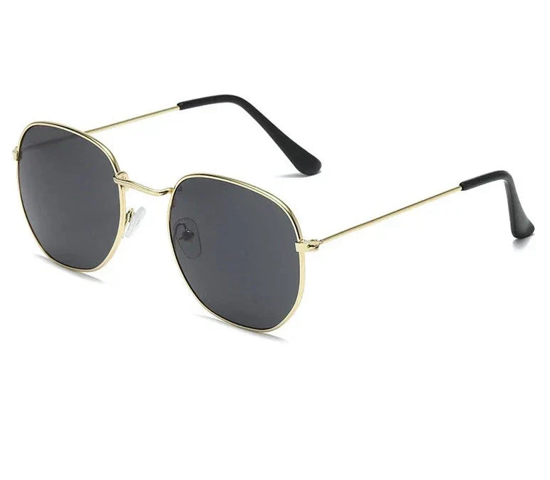 Heidi-Mode | Metallrahmen Sonnenbrille für Damen Modern & Minimal