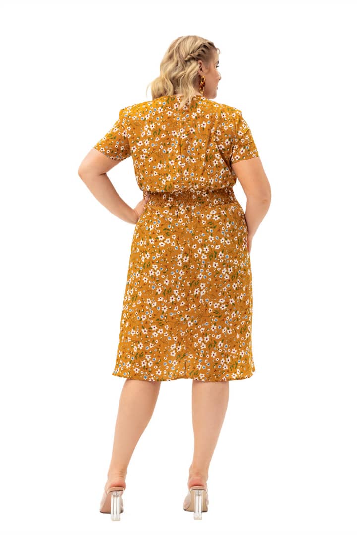Heidi-Mode | Bohème-Chic Kleid Große Größe