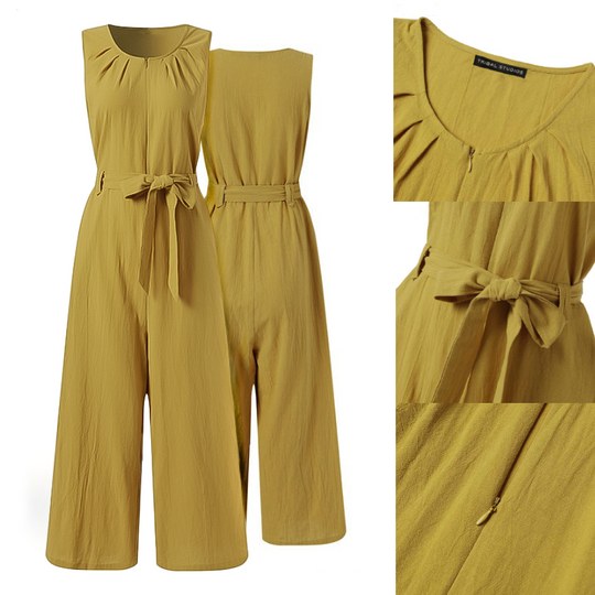 Lässiger Jumpsuit mit weitem Bein