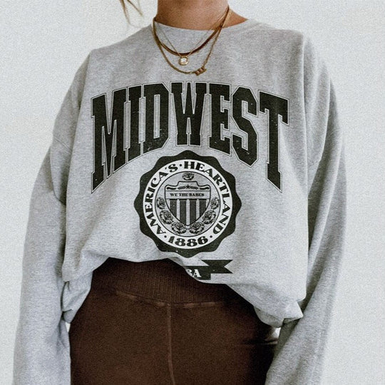 „MIDWEST“-Sweatshirt für Damen