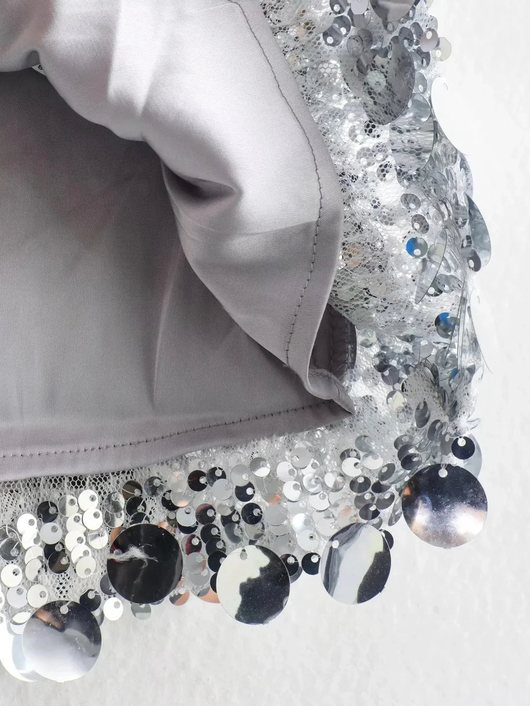 Heidi-Mode | Rock Damen Kurz Glitzerrock