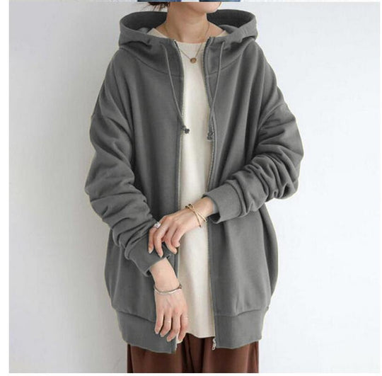 Heidi-Mode - Lange Herbst Strickjacke