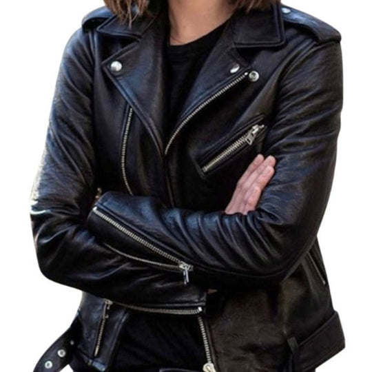 Heidi-Mode | Kunst jacke mit schlanker Silhouette für einen schicken Look