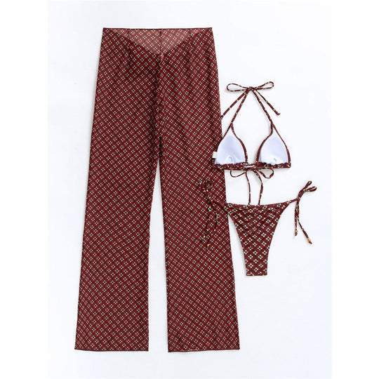 Heidi-Mode | Print Scrunch Butt Bikini Satzs & Hosen