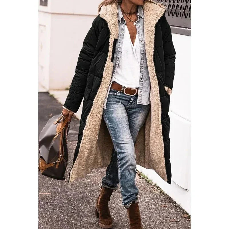 Heidi-Mode | Kuschelige Wärme & Zeitlose Eleganz Damen Trenchcoat