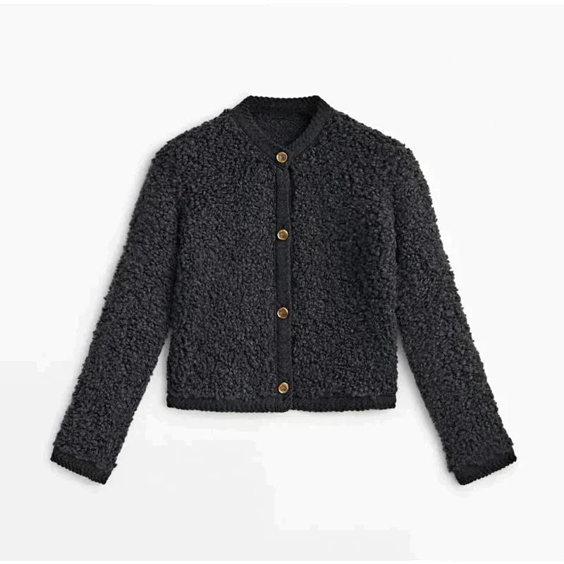 Casual Komfortabler Teddy Mantel Für Damen