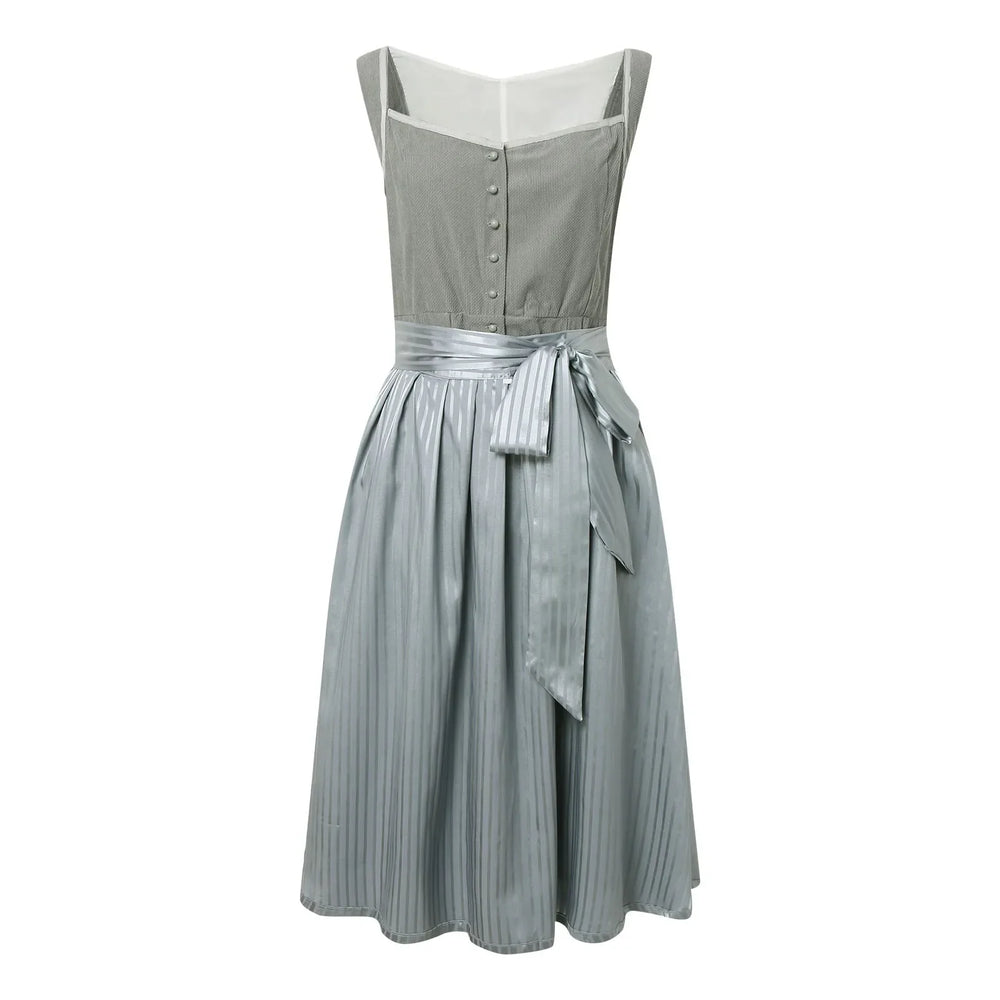 Heidi-Mode | Lässig Oktoberfest Knielang Dirndl Kleid