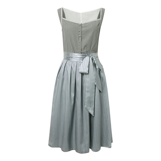 Heidi-Mode | Lässig Oktoberfest Knielang Dirndl Kleid