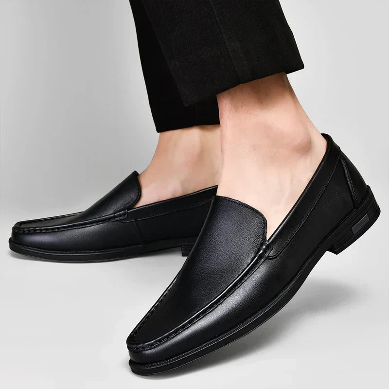 – Luxus-Leder-Loafer