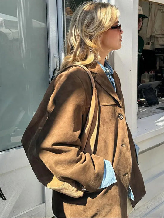 HeidiMode - Elegante Wildlederjacke