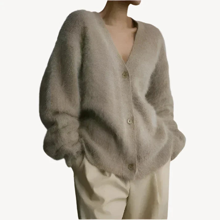 Heidi-Mode | Luxuriös Weiche Wärme Damen Strickjacke