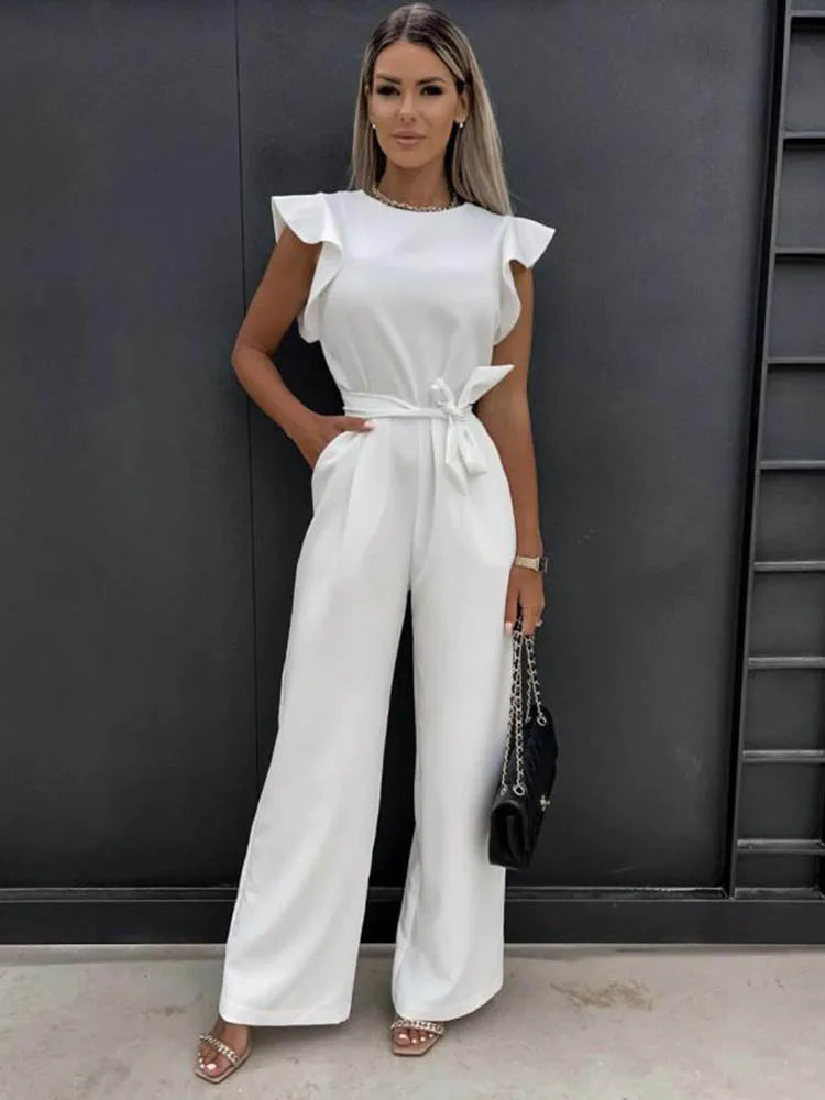 Heidi-Mode | Luxuriöser Jumpsuit mit Schleife