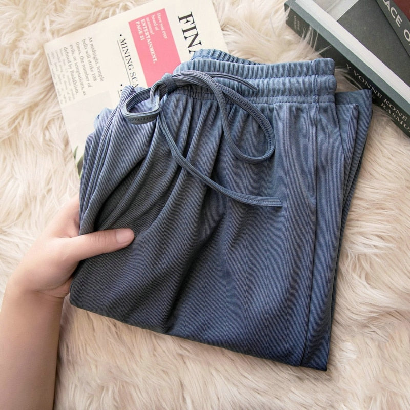 Heidi-Mode | Hosen Bequeme Weite Beinformte Hosen mit Hohem Bund für Lässigen Chic