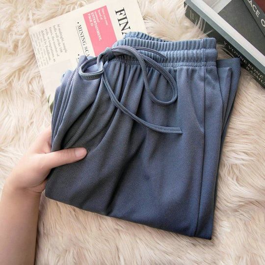 Heidi-Mode | Hosen Bequeme Weite Beinformte Hosen mit Hohem Bund für Lässigen Chic