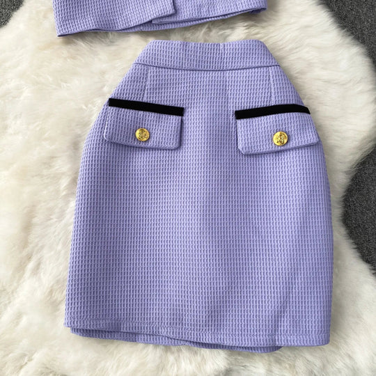 Heidi-Mode | Bubble Sleeve Rock Anzug