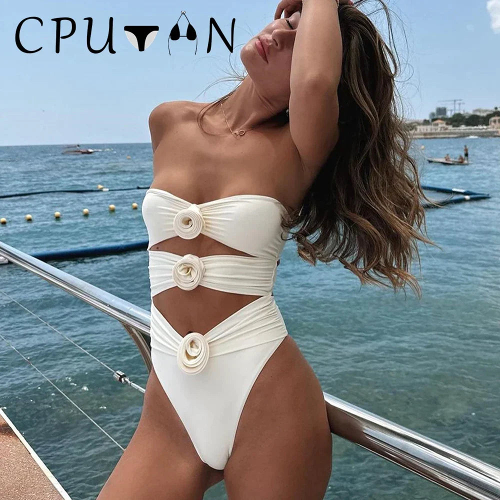 Heidi-Mode | Sexy Push-Up-Bikini-Set Hohe Taille Badeanzug Vintage Frauen Bademode Sommer Strandbekleidung Brasilianischer Biquini Bademode