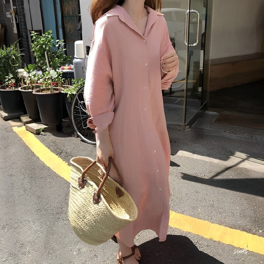 Heidi-Mode | Sommer Hemdblusenkleid