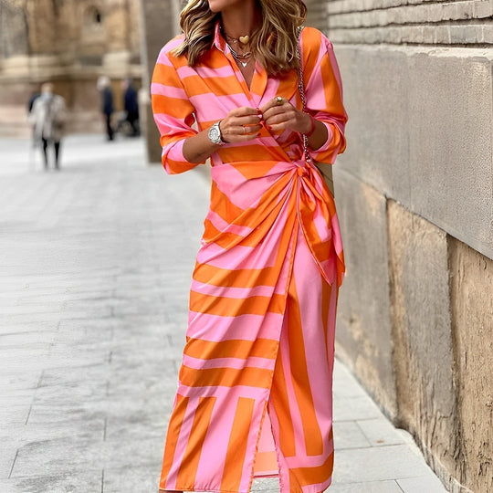 Heidi-Mode | Buntes Kleid Im Modestil