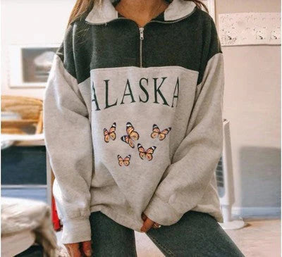 Heidi-Mode | Oversized Alaska Sweatshirt