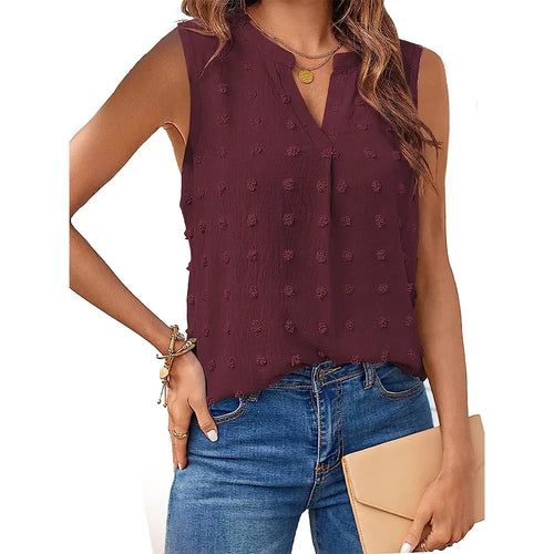Heidi-Mode | Damen Tops Sommer Tank Top für Frauen Ohne Ärmel Blusen Frühling Korsett V-Ausschnitt Schöne Legere T-Shirts