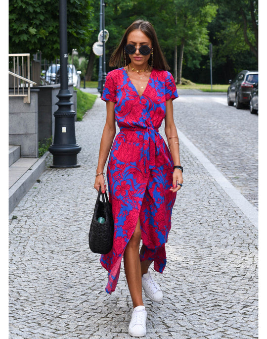 Maxikleid mit Blumen - Linda