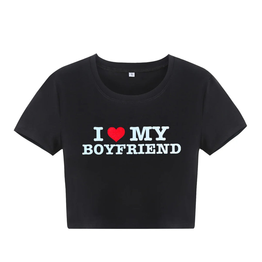 Heidi-Mode | Sommermode Mädchen Baumwolle Crop Tee Kurz Kurzarm Frauen T-Shirt