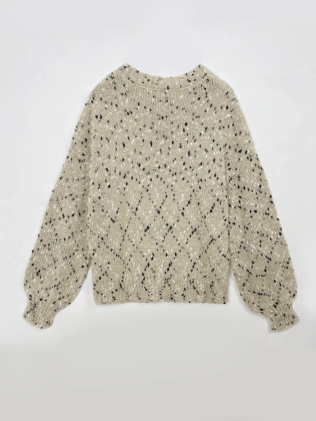 Heidi-Mode | Eleganter Strickpullover mit O-Ausschnitt