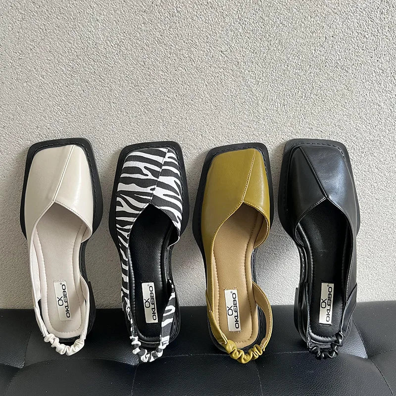 Heidi-Mode | Damen Garterized Strap Sandalen Modern
