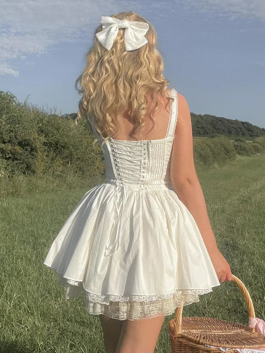 Elegante Maan Coquette Kleid