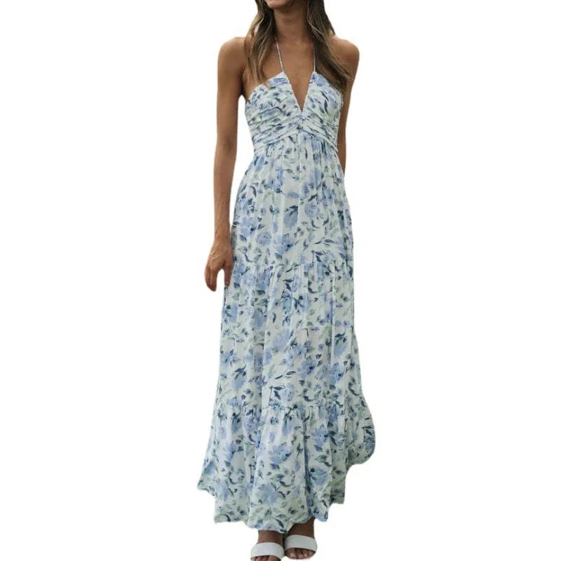 Heidi-Mode | Floral Bohemian Kleid