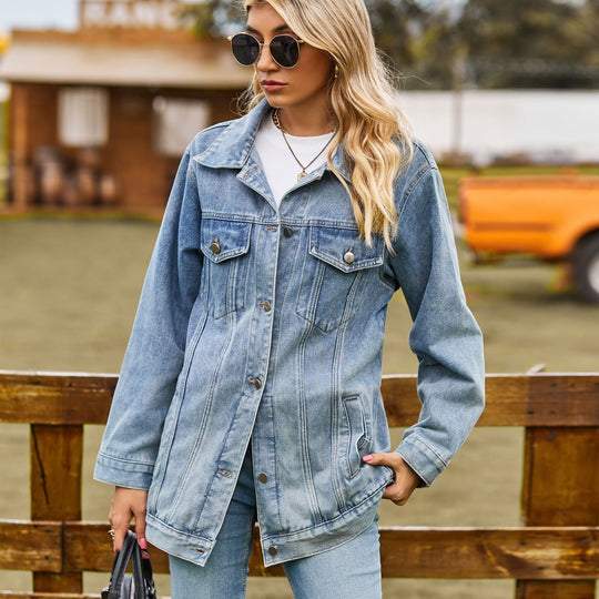 Heidi-Mode | Die Vintage Jeansjacke Unter Ihrem Mantel