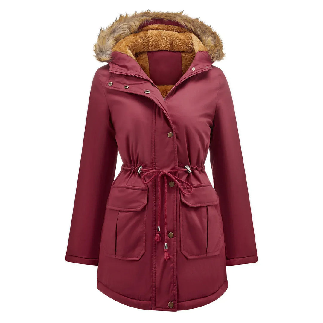 Heidi-Mode | Parka Lang mit Pelzfutter